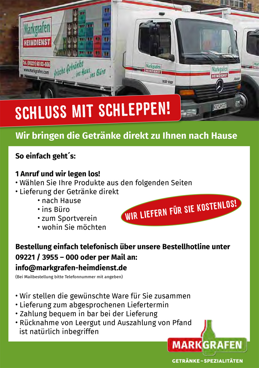 Lieferservice Oberfranken